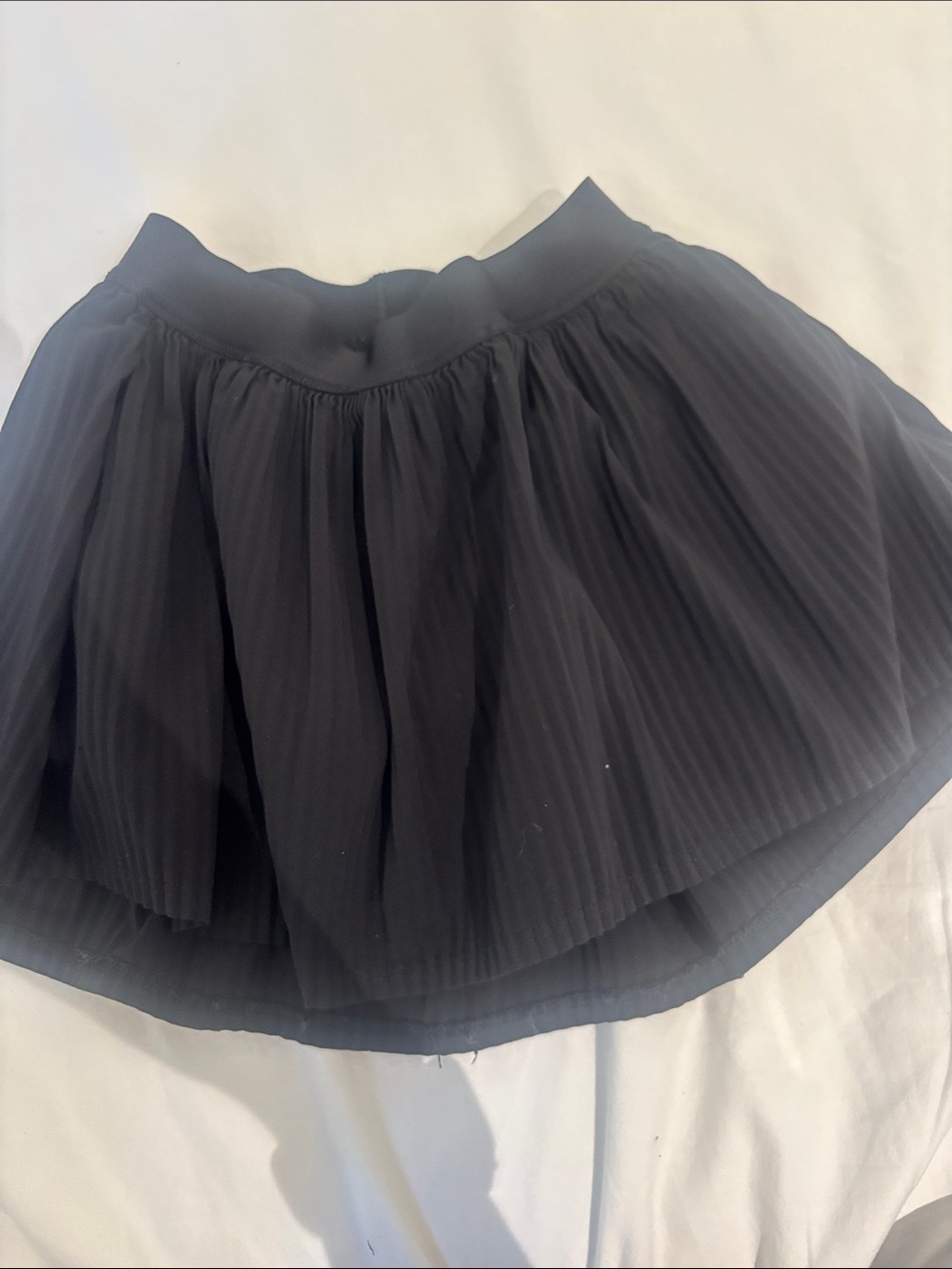 all in motion Black Pleated Girls' Skort